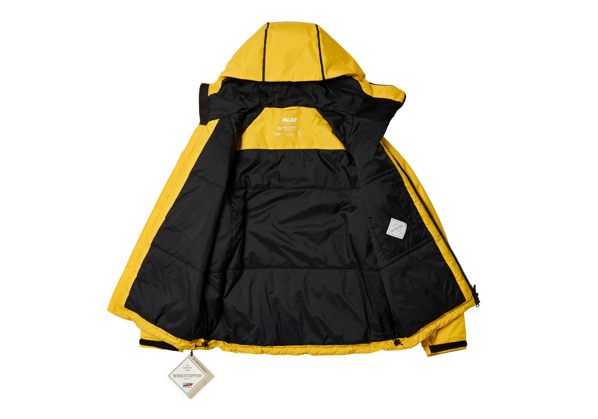 GORE-TEX WINDSTOPPER MASK JACKET YELLOW - 2