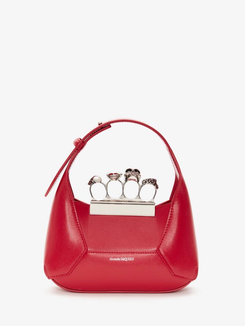 Alexander McQueen Women's The Jewelled Hobo Mini Bag in