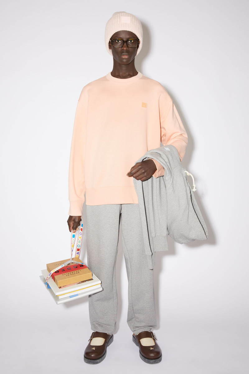 Acne Studios Crew neck sweatshirt - Powder pink outlook