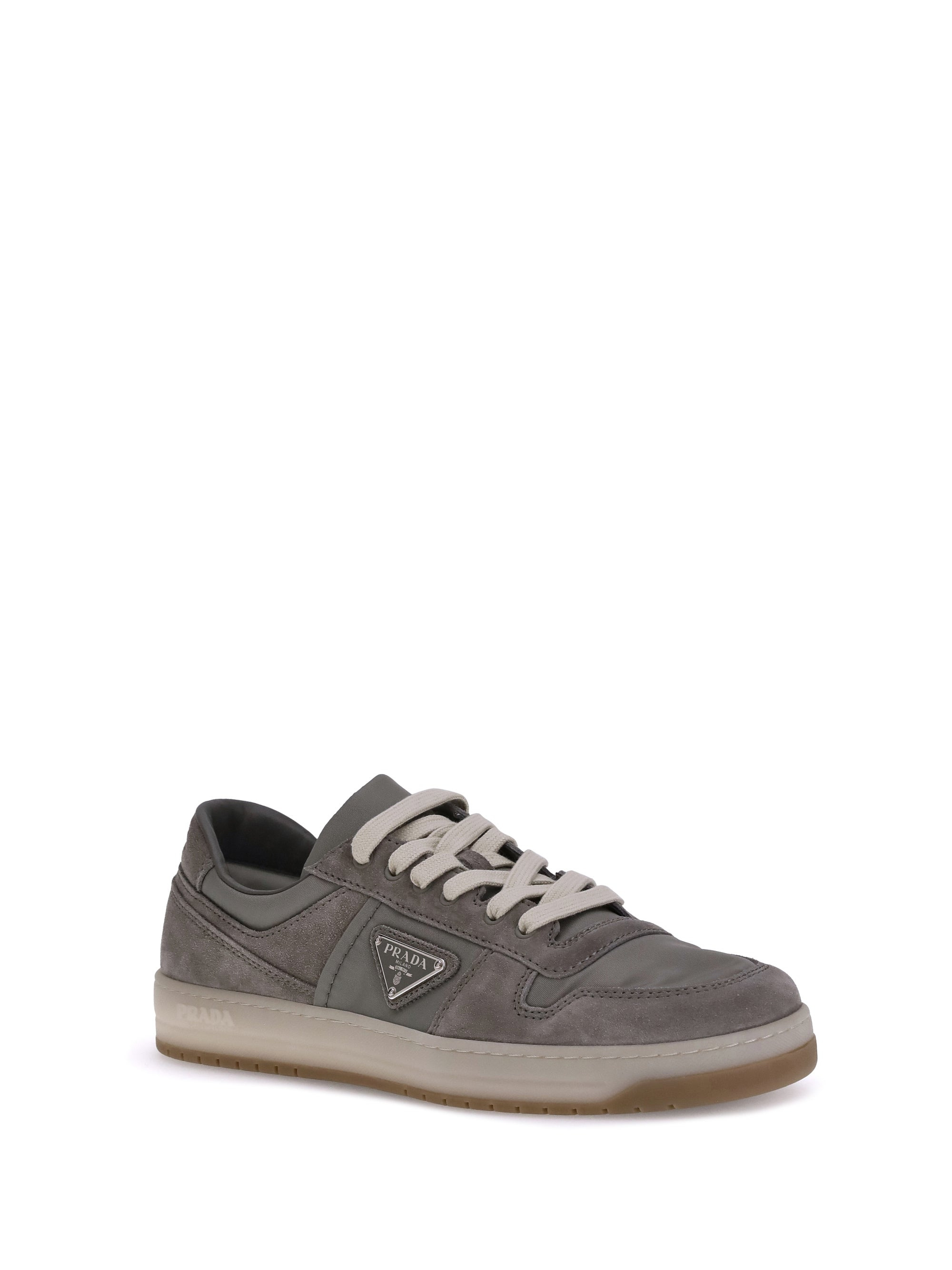 Prada Men Suede Leather Sneakers - 2