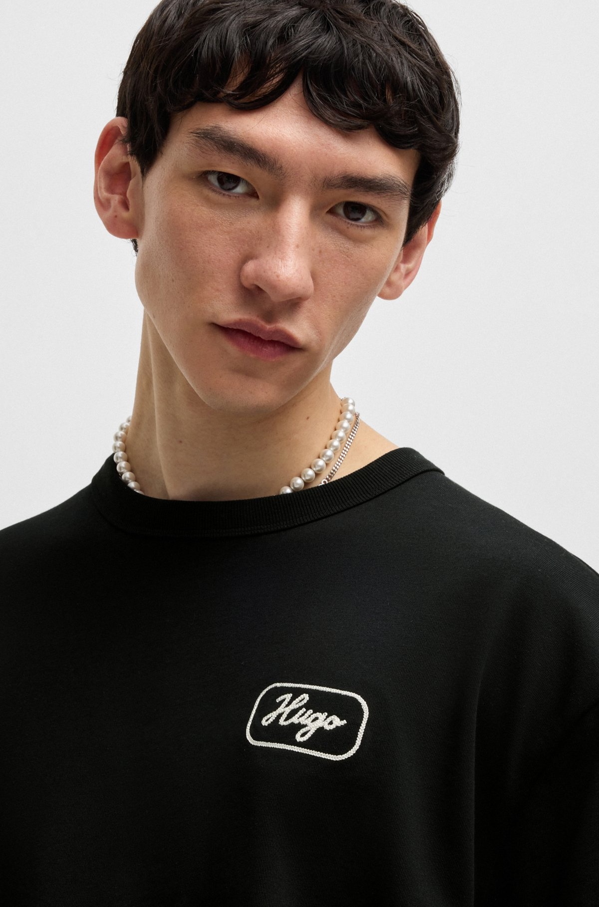 LOOSE-FIT T-SHIRT IN COTTON WITH RACING ARTWORK - 3