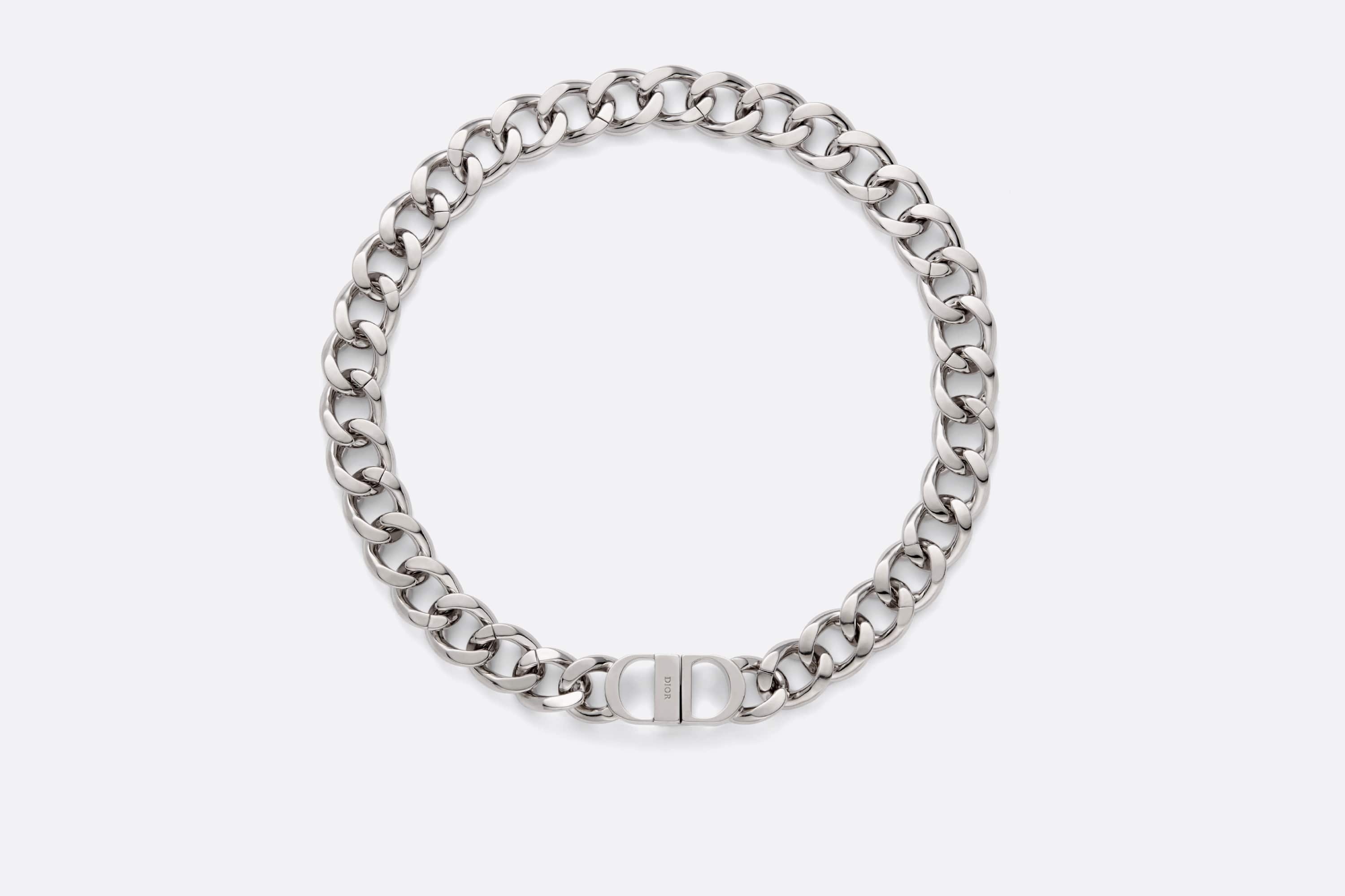 CD Icon Chain Link Necklace - 2