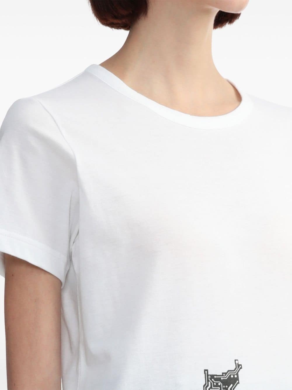 logo-print cotton T-shirt - 5