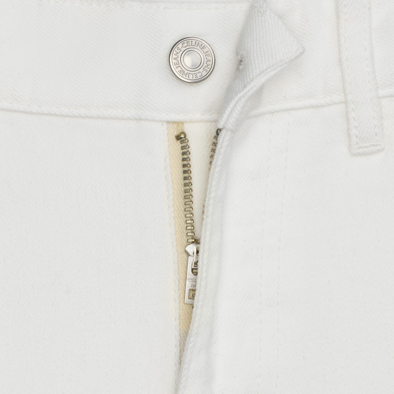 SLIM JEANS IN WHITE DENIM 4