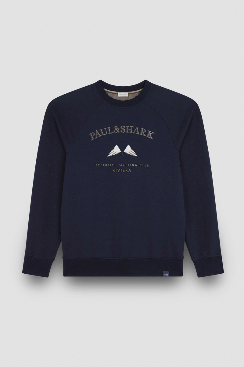 X-SOFT COTTON SWEATSHIRT WITH EMBROIDERY 1
