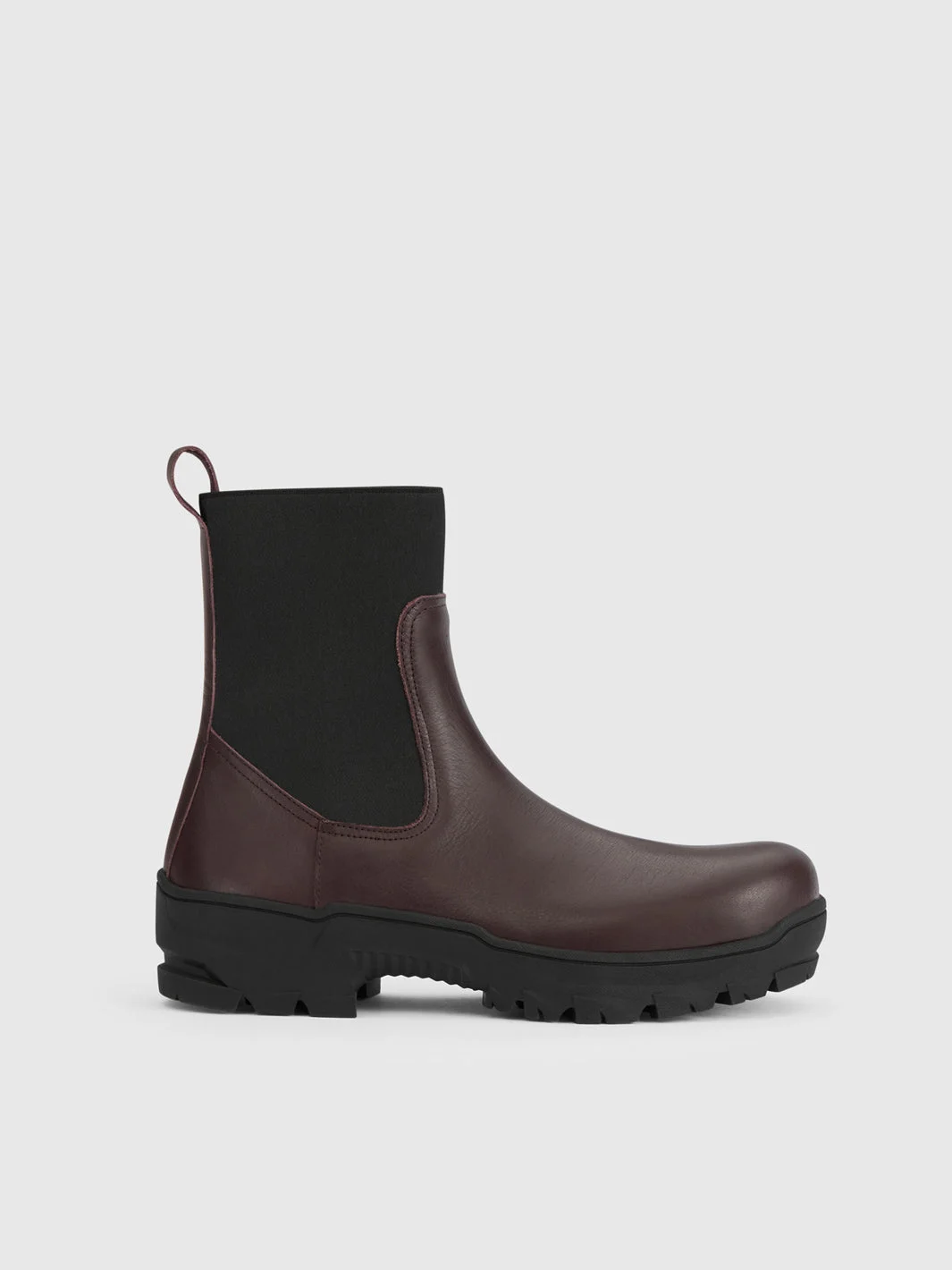 Feltre Walnut Leather Boots - 1