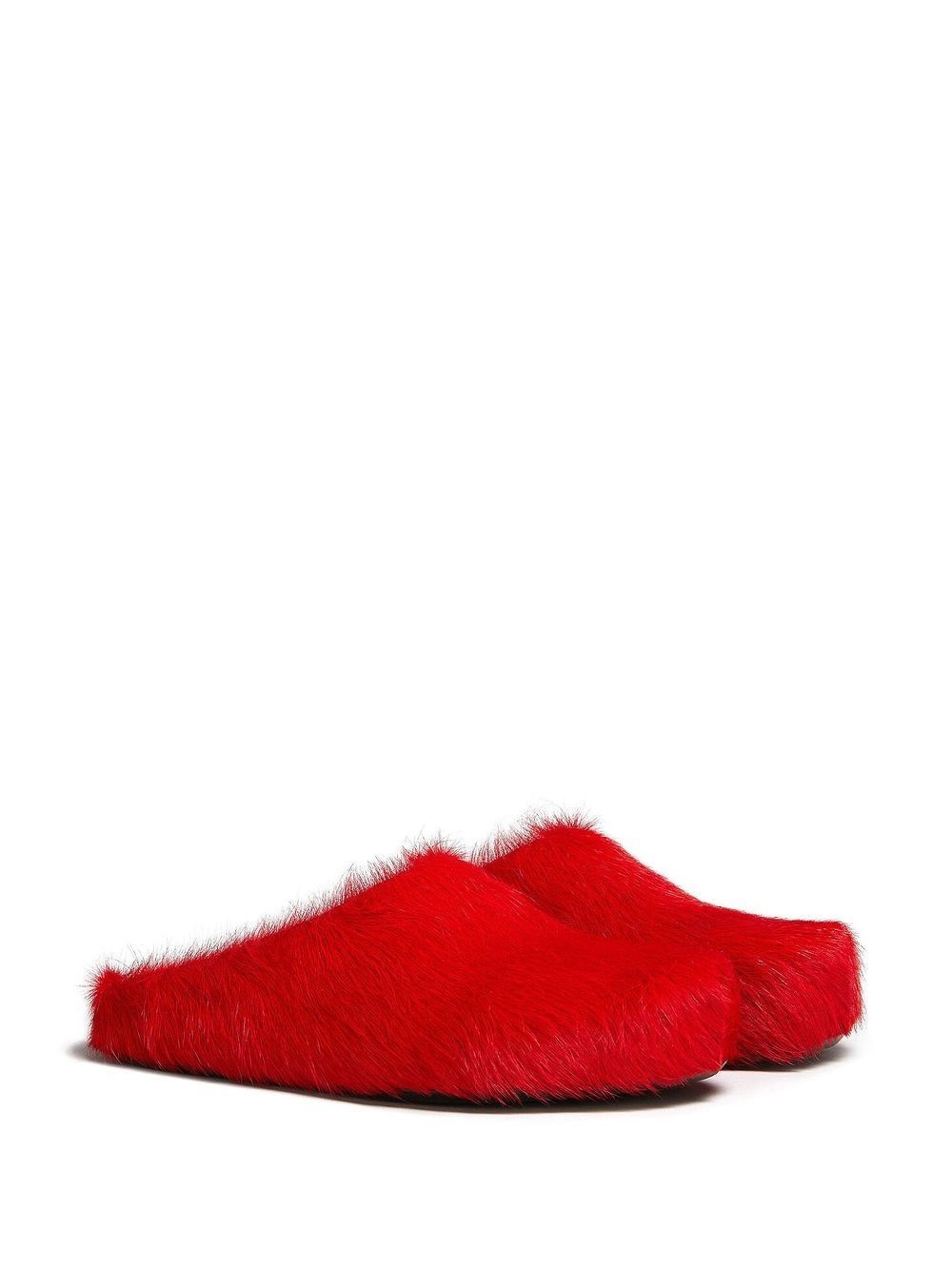 Sabot brushed leather slides - 2
