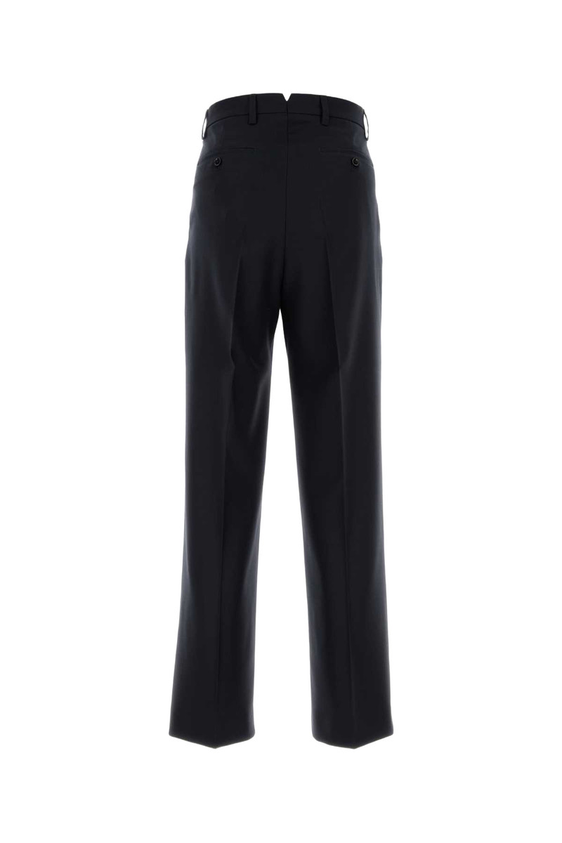 AMI Paris Midnight Blue Wool Pant Navyblue Exterior: Virgin Pantaloni outlook