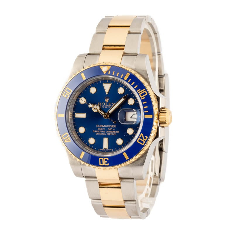 Rolex Ceramic Submariner 116613 Blue Dial - 2