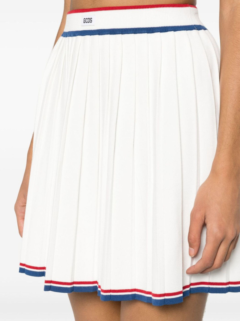 pleated knit skirt 5