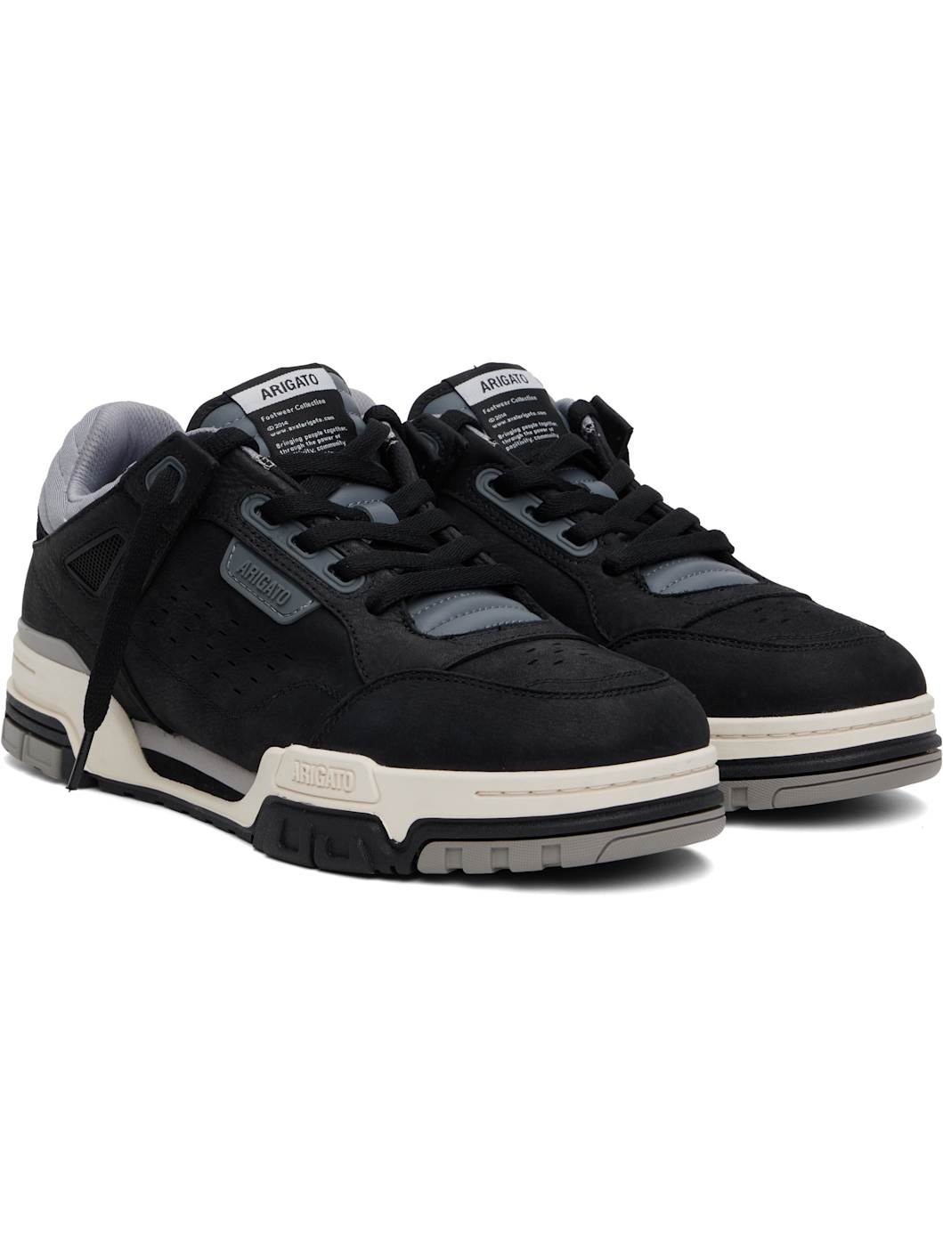 Black & Gray Onyx Sneakers - 4