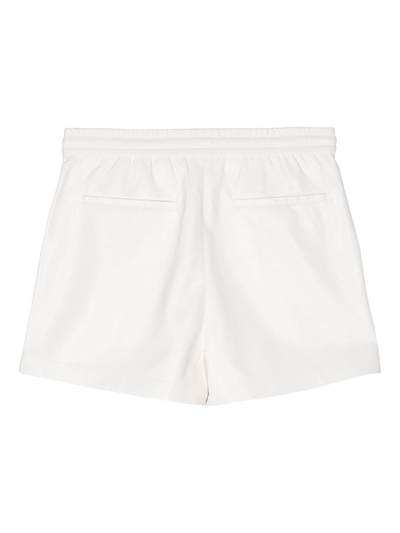 Nanushka Mil faux-leather shorts outlook