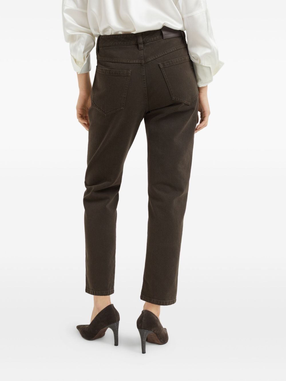 straight-leg trousers - 4