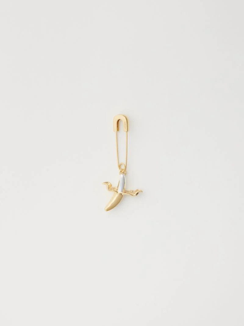 BANANA CHARM EARRING 1