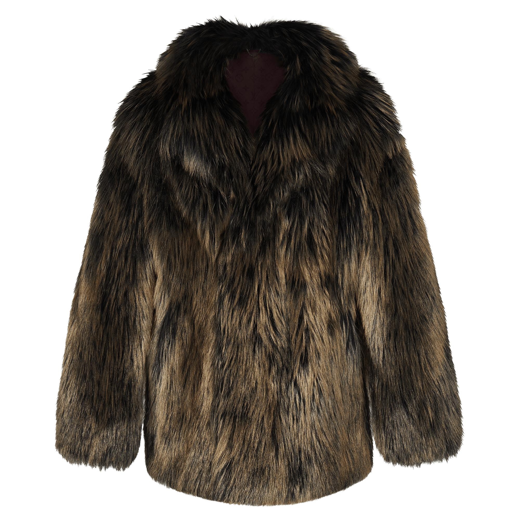 Fur Peacoat - 1