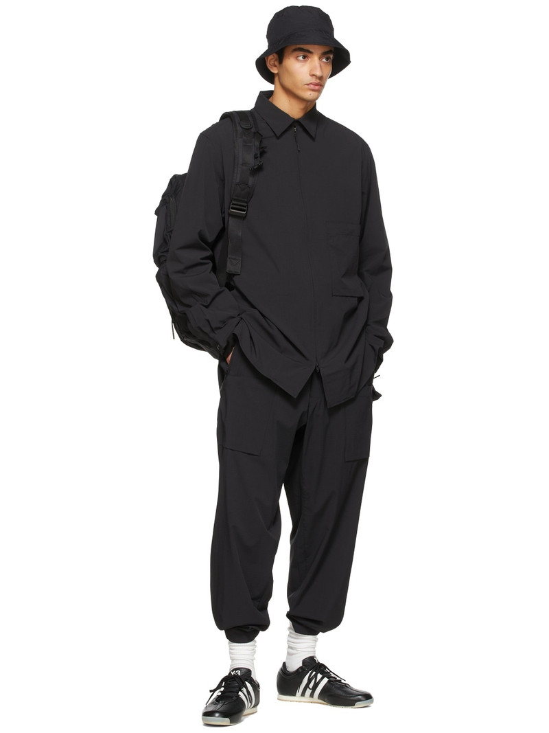 Y-3 Black Nylon Shirt outlook