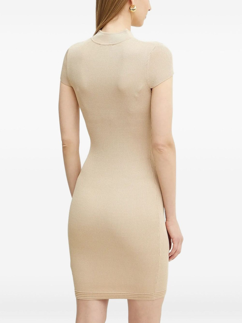 GUESS USA keyhole-neck ribbed mini dress outlook
