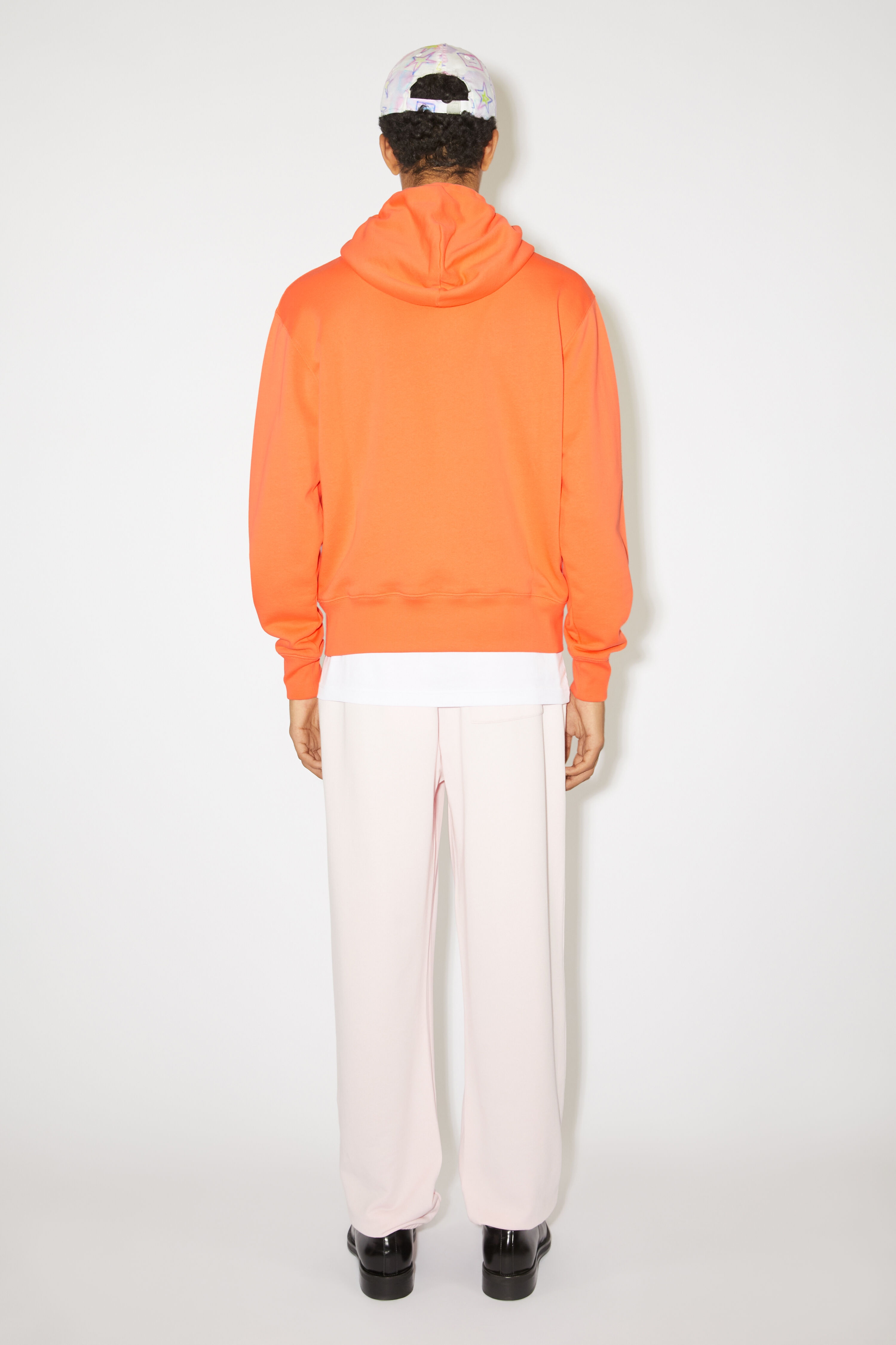 Hooded sweatshirt - Regular fit - Mandarin orange - 3