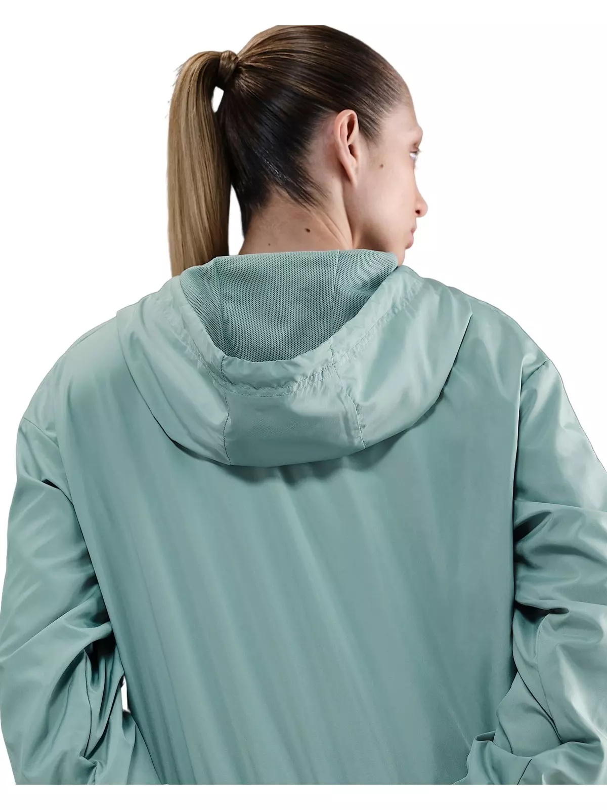 Women's Sportswear Classic Woven Loose UV Hooded Jacket -Green - 2