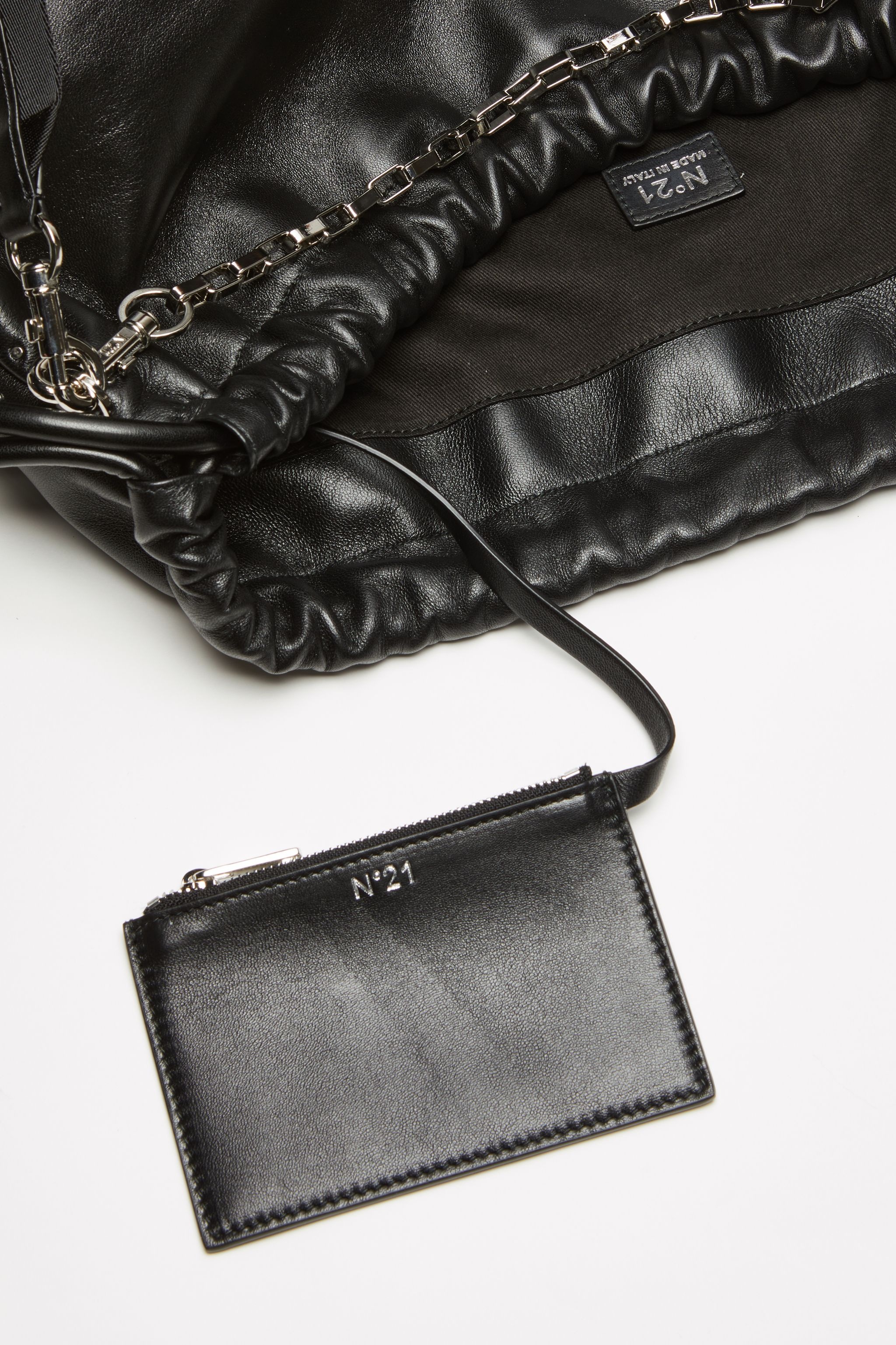 LARGE EVA STUDDED CROSSBODY BAG - 4