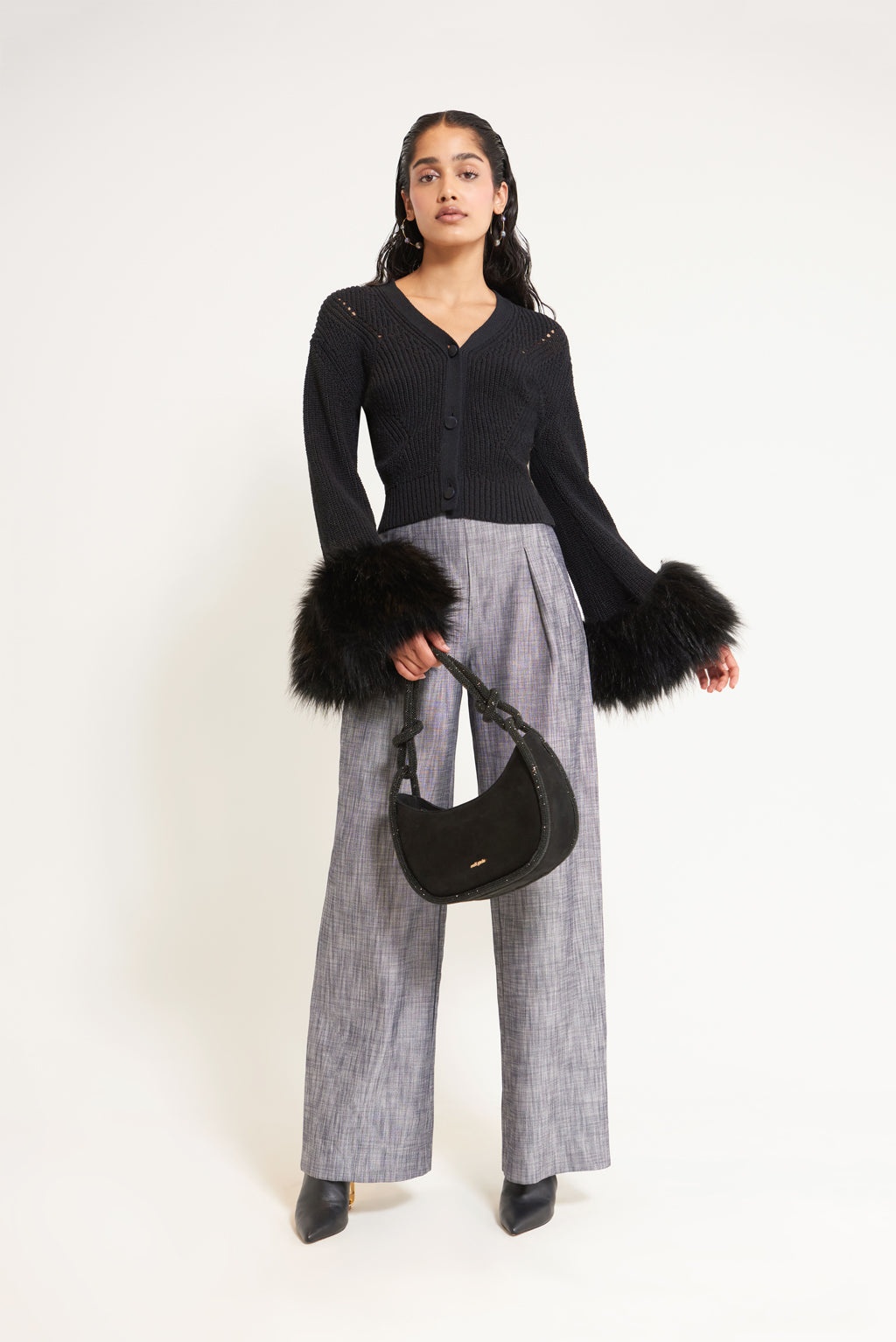 MELANIE KNIT CARDIGAN - 2