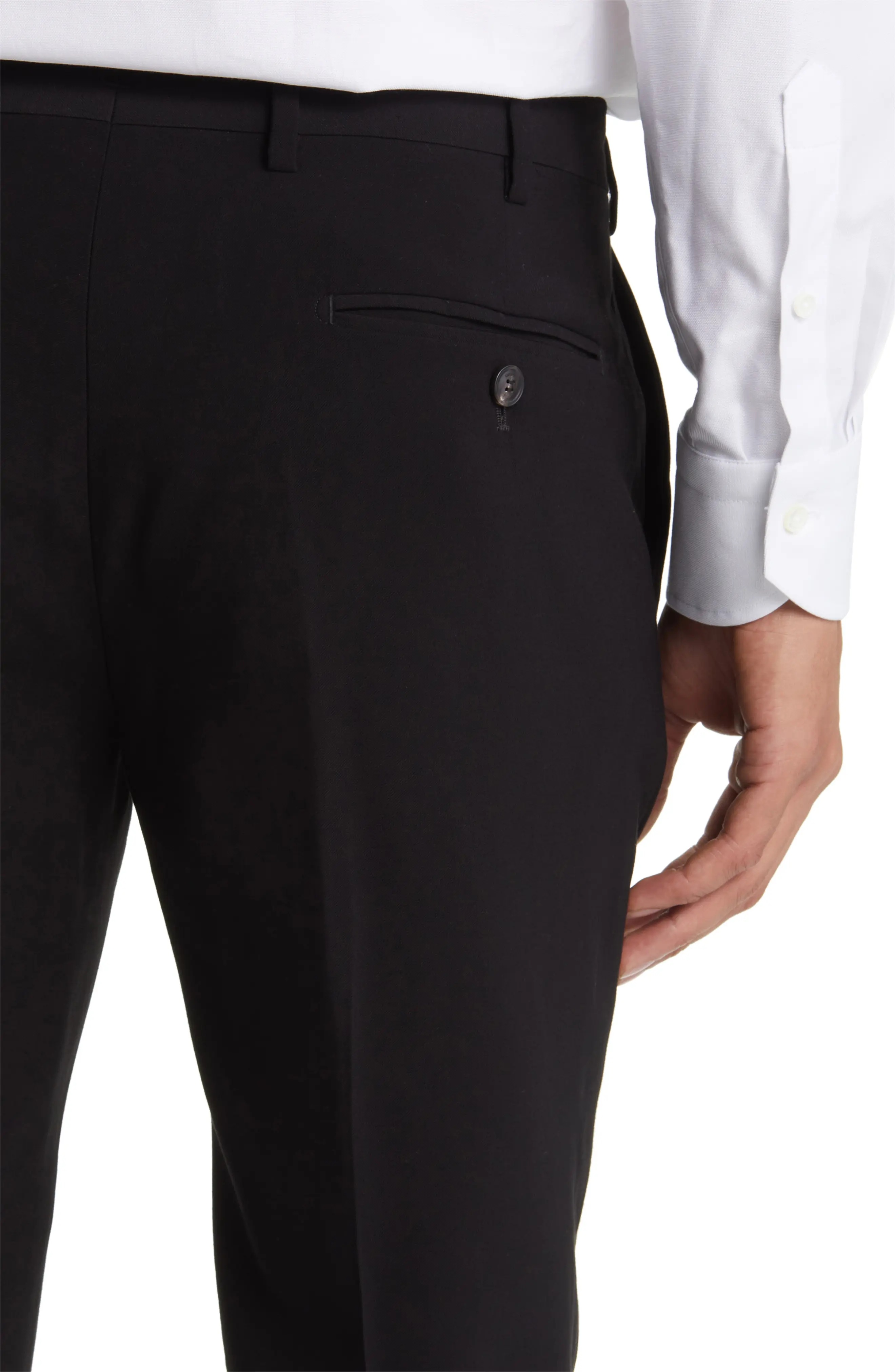 Flat Front Trousers - 4