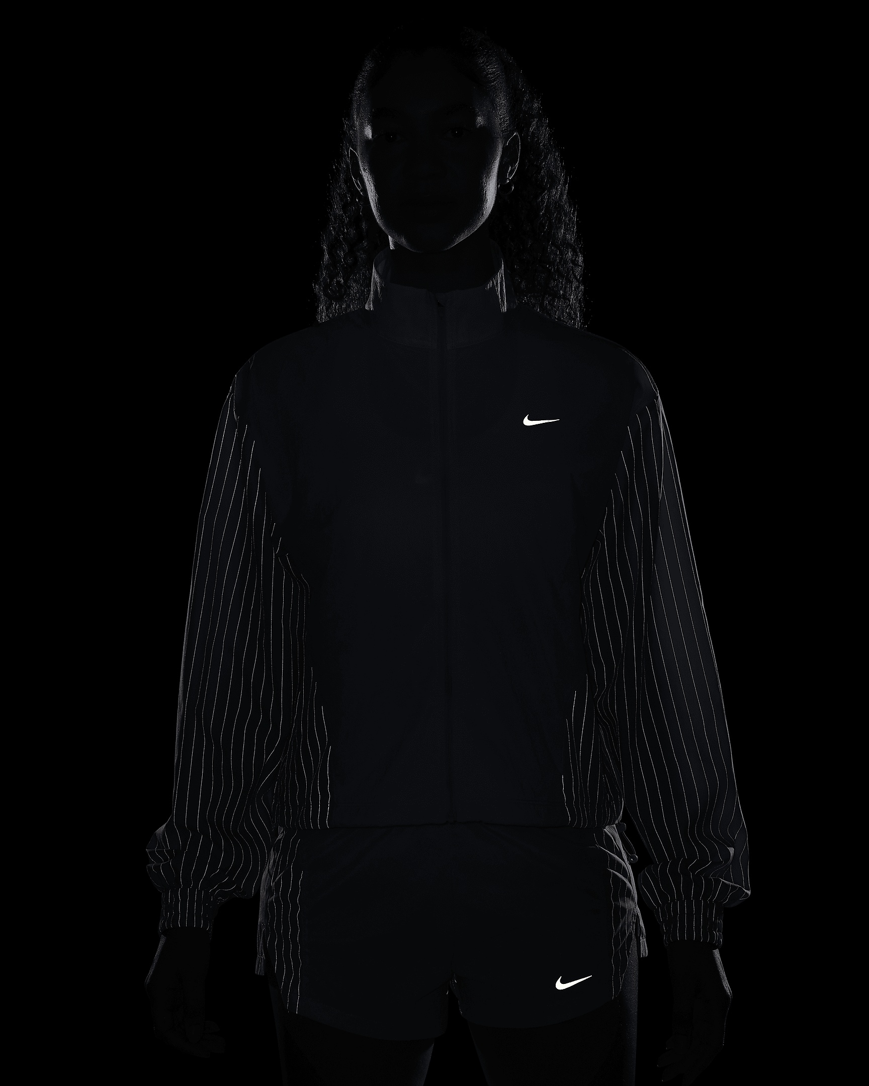 U340/NIKE RUNNING DIVISION ジャケット L 黒 Nike Men's Repel Run Division Running Jacket-Black