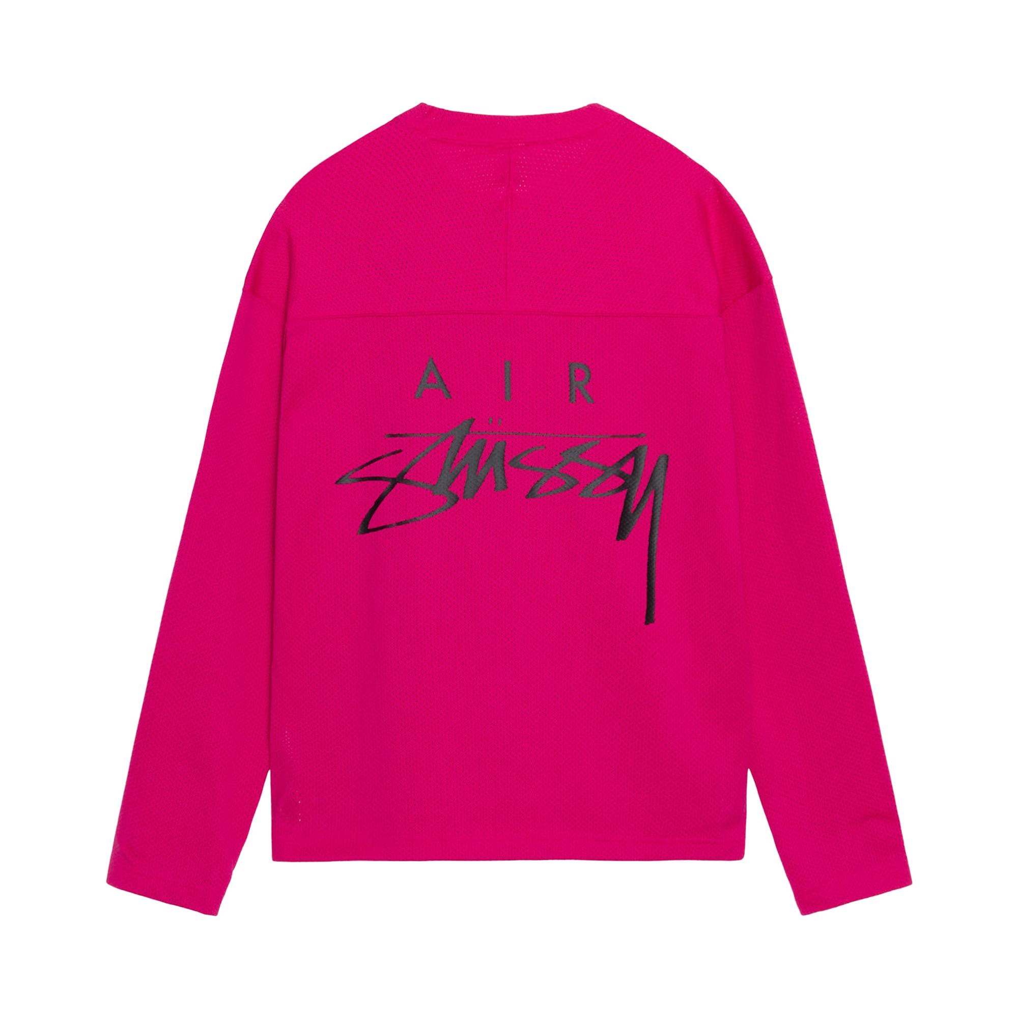 Stüssy Stussy x Nike Dri Fit Mesh Jersey 'Fireberry' | REVERSIBLE