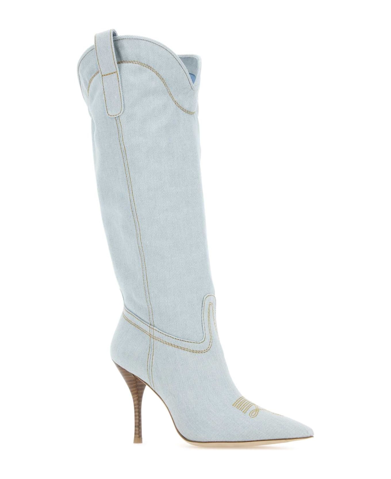 Denim Outwest Boots - 2