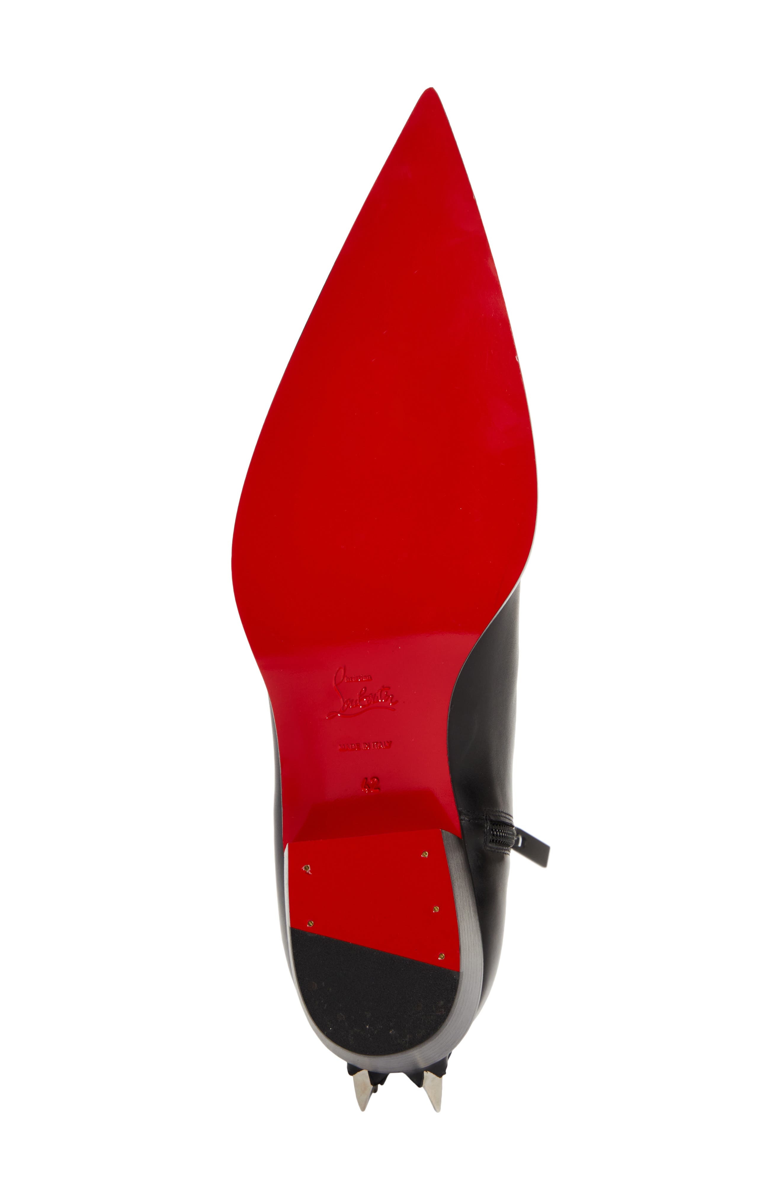 Christian Louboutin Mr Clawiss Spike Pointy Cap Toe Boot in Black at Nordstrom - 6