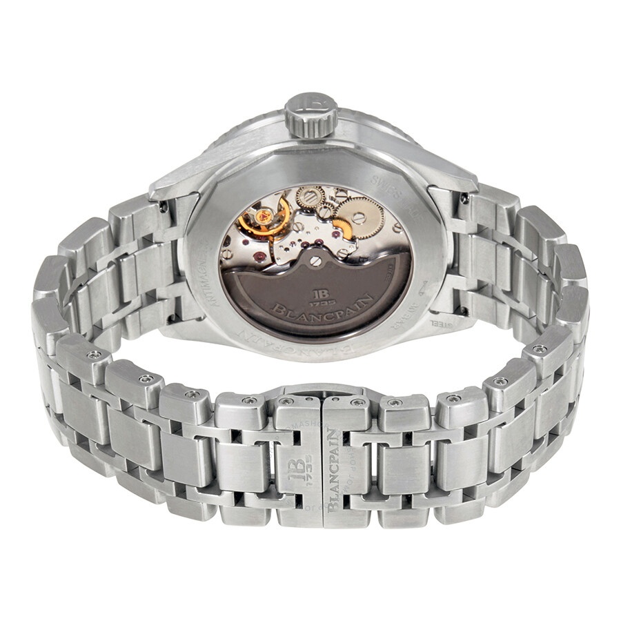 Blancpain Fifty Fathoms Bathyscaphe Meteor Grey Dial Automatic Men's Watch 5000-1110-70B - 3