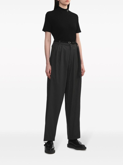 HYEIN SEO belted tailored trousers outlook