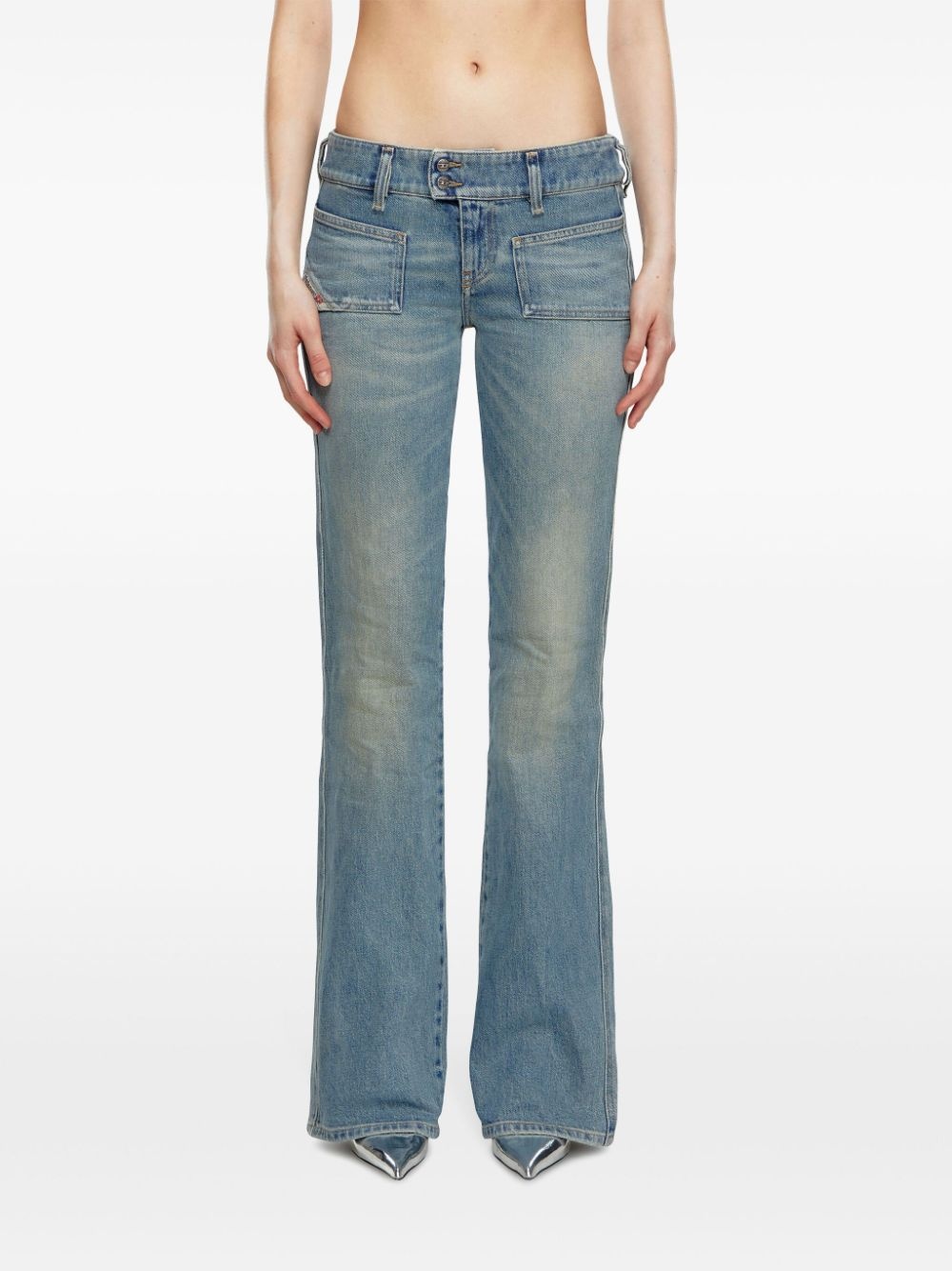 D-Hush low-rise bootcut jeans - 3