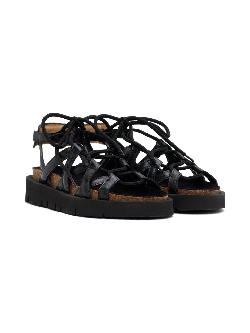 Black Natacha Ramsay-Levi Edition Iliade Sandals - 4