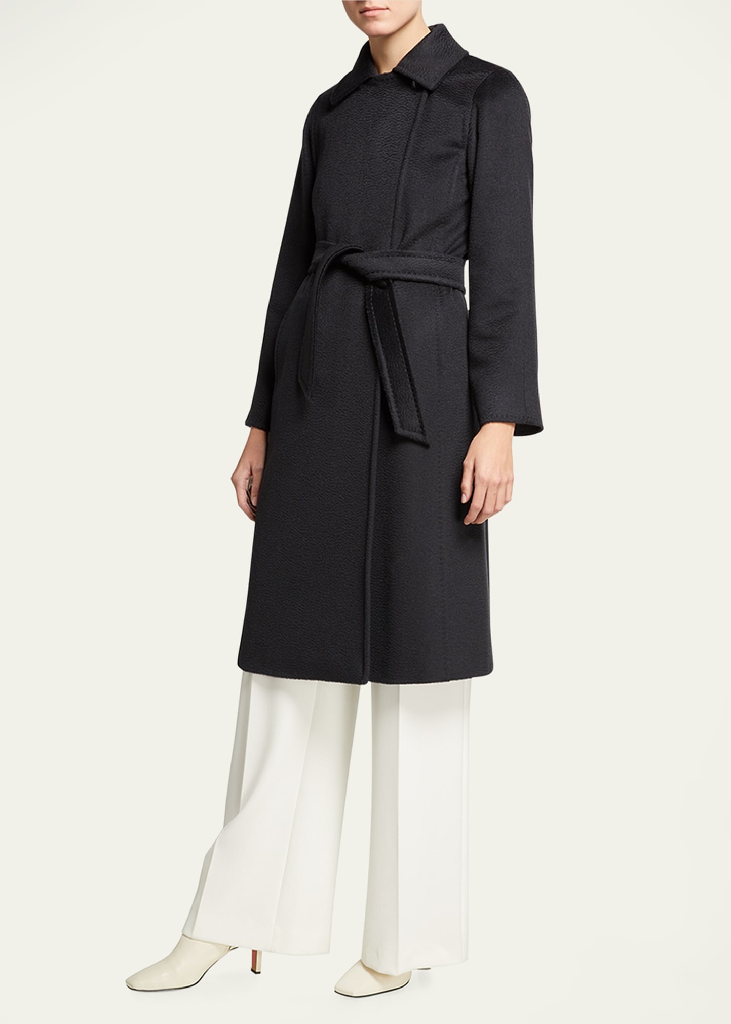 Manuela Belted Wrap Coat - 2