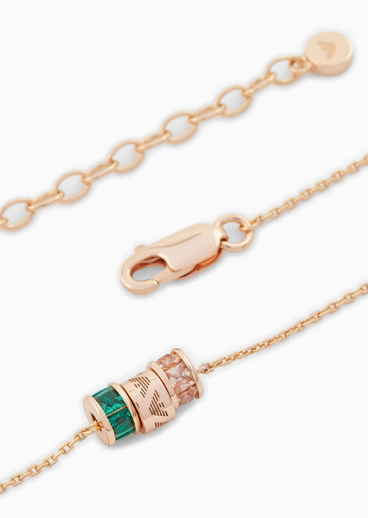 Rose Gold-Tone Sterling Silver Components Necklace - 2