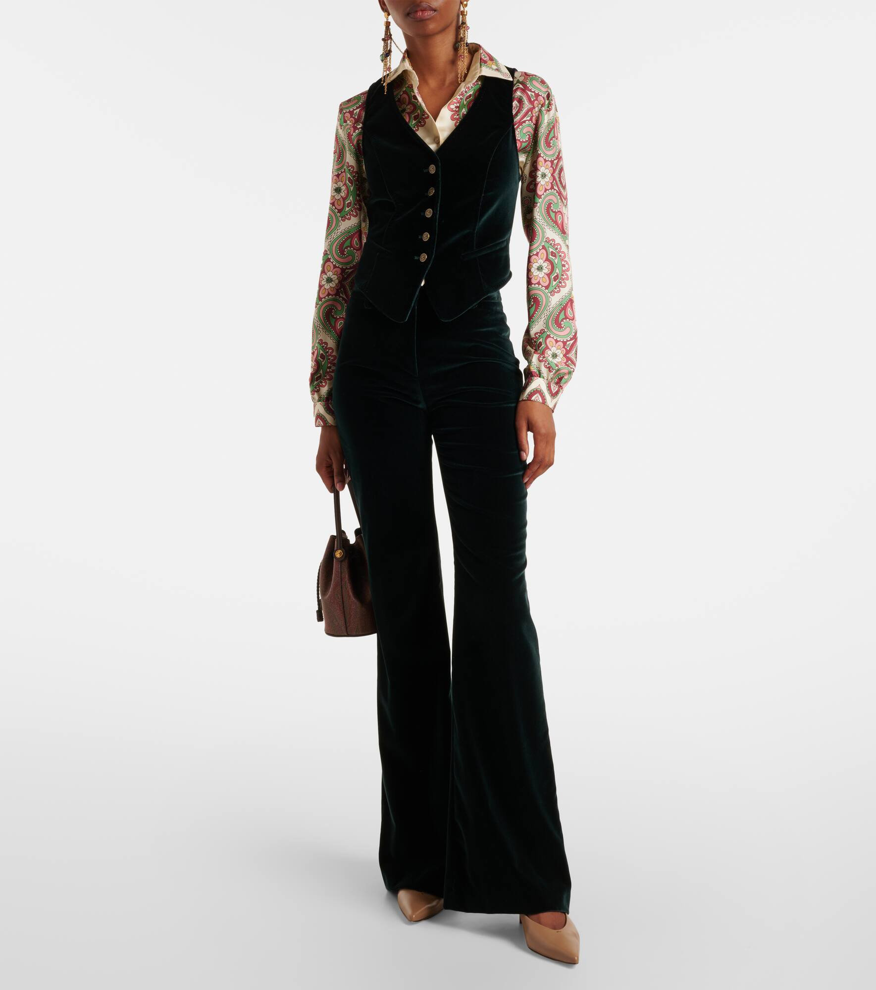 Printed silk shirt - 2