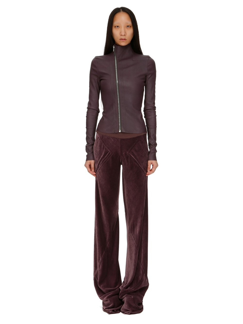 hammered-velvet trousers 6