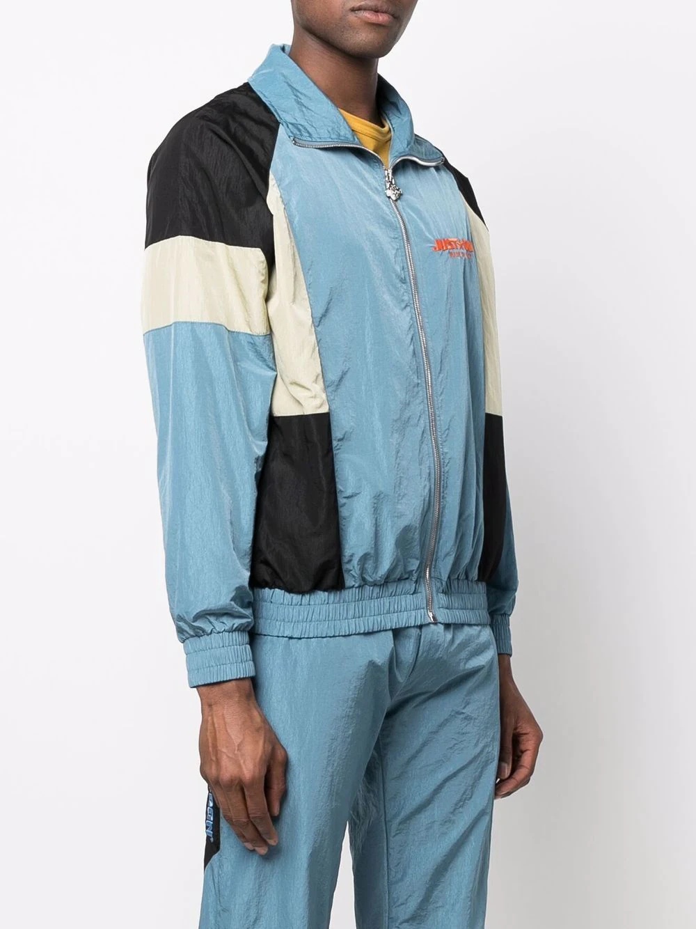 colour-block panelled windbreaker - 3