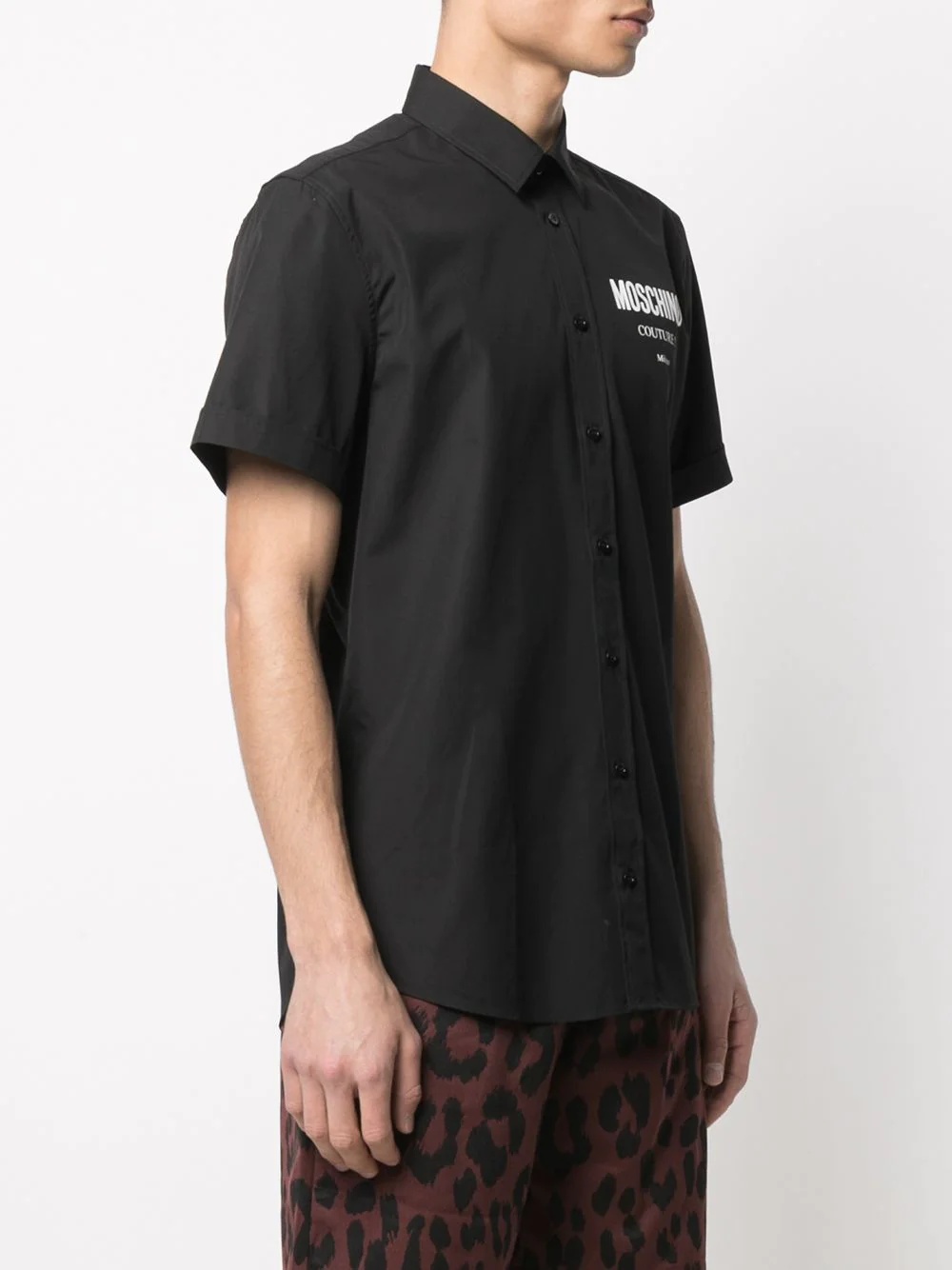 logo-print short-sleeve shirt - 3