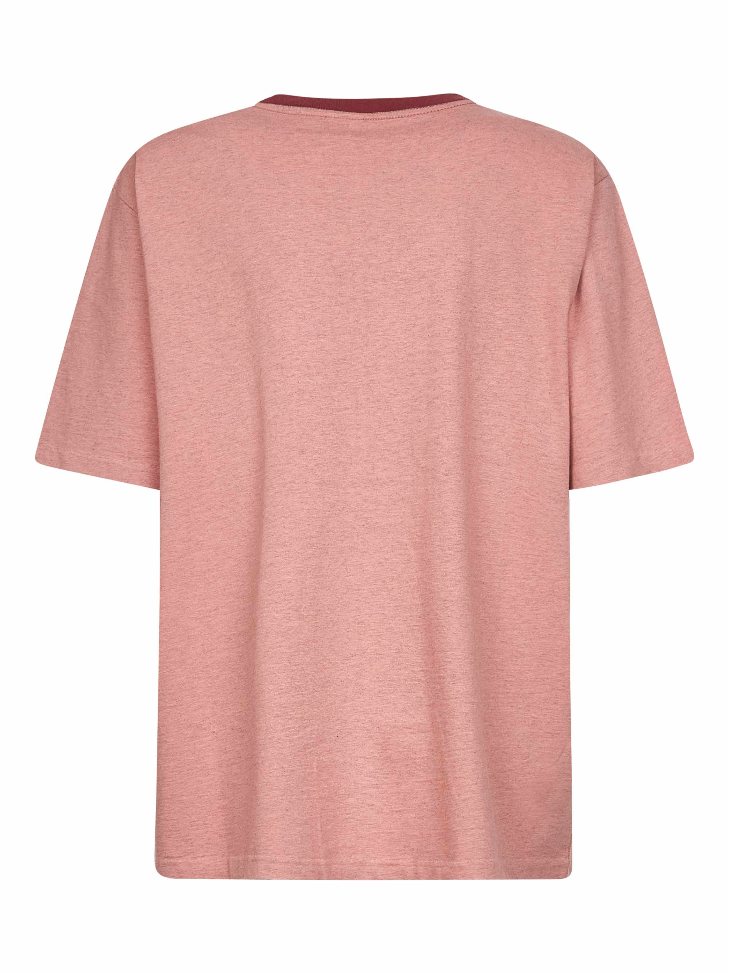 Pink cotton oversized logo T-Shirt - 2