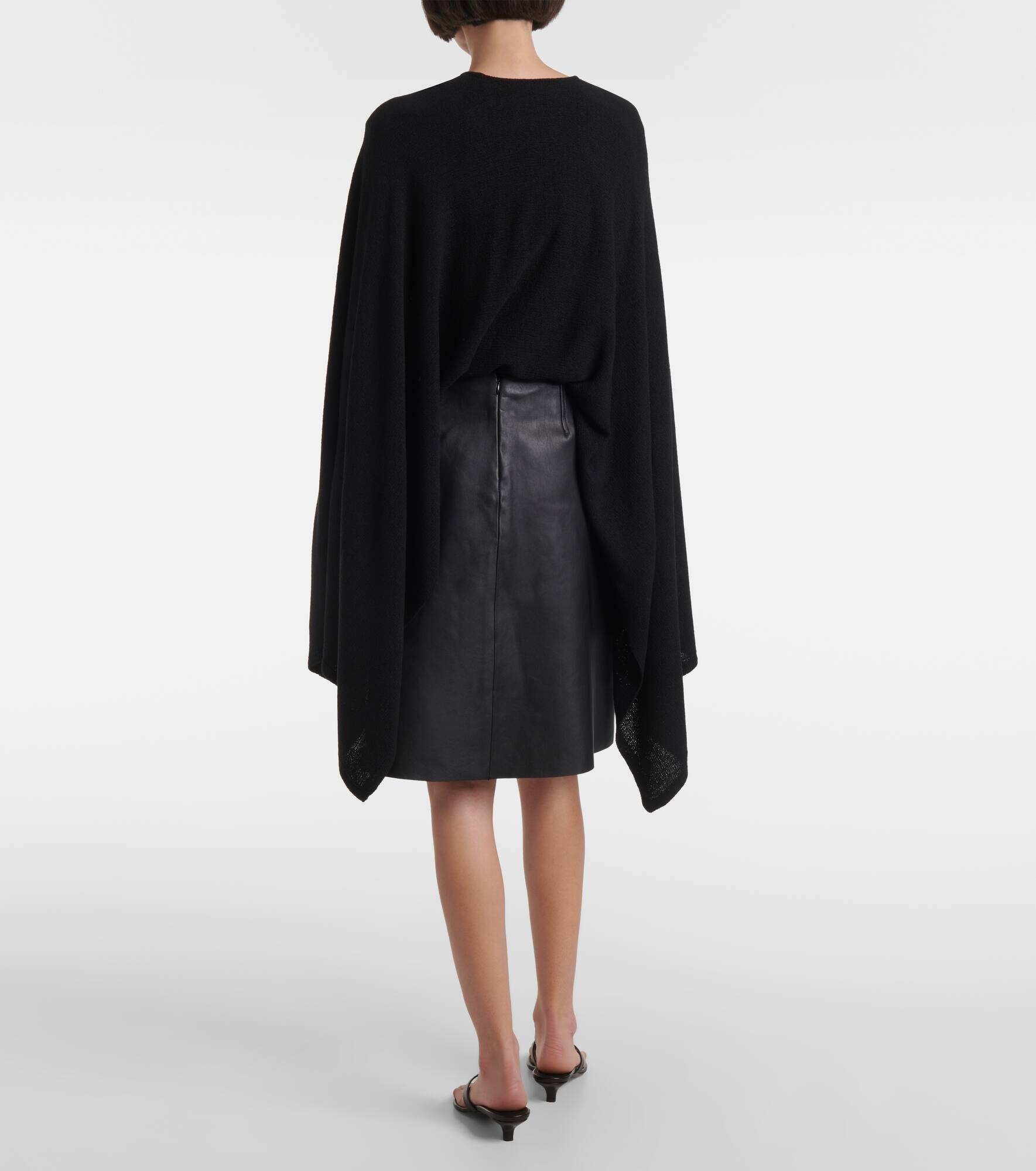 Leather miniskirt - 3