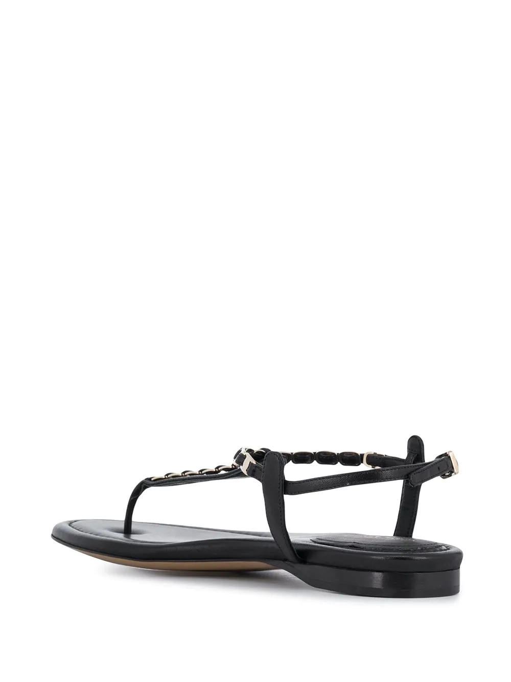 chain strap sandals - 3