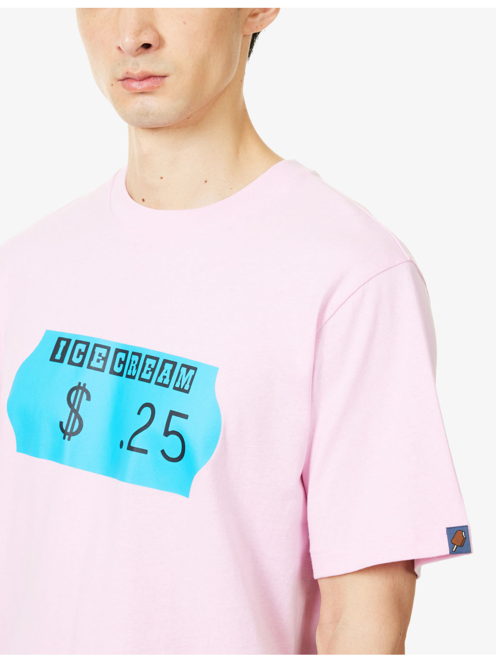 Sticker Relaxed-Fit Cotton-Jersey T-Shirt - 5