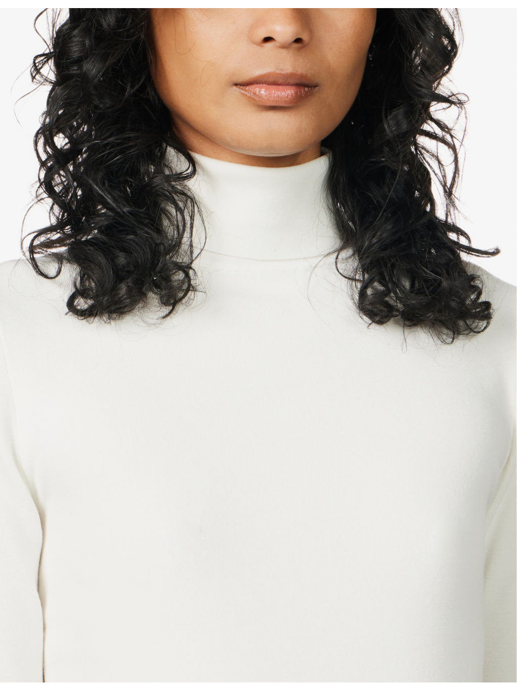 Stretch-silk turtleneck - 5
