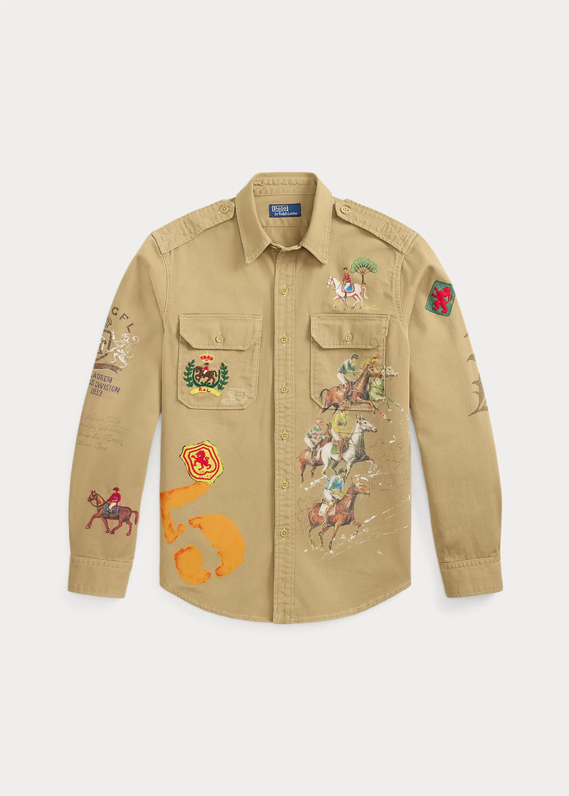 Classic Fit Graphic Workshirt 1