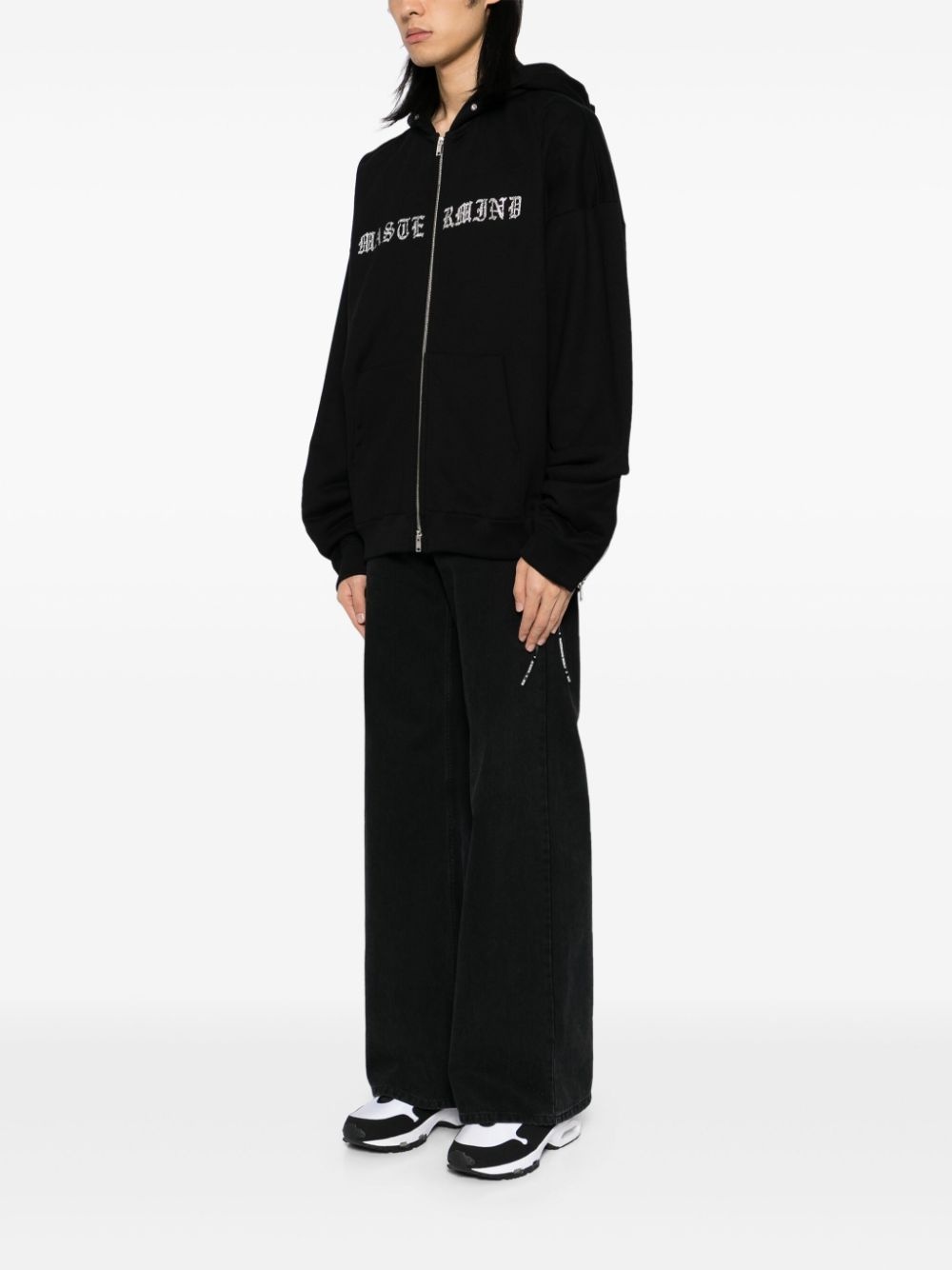 zip-up hoodie - 3