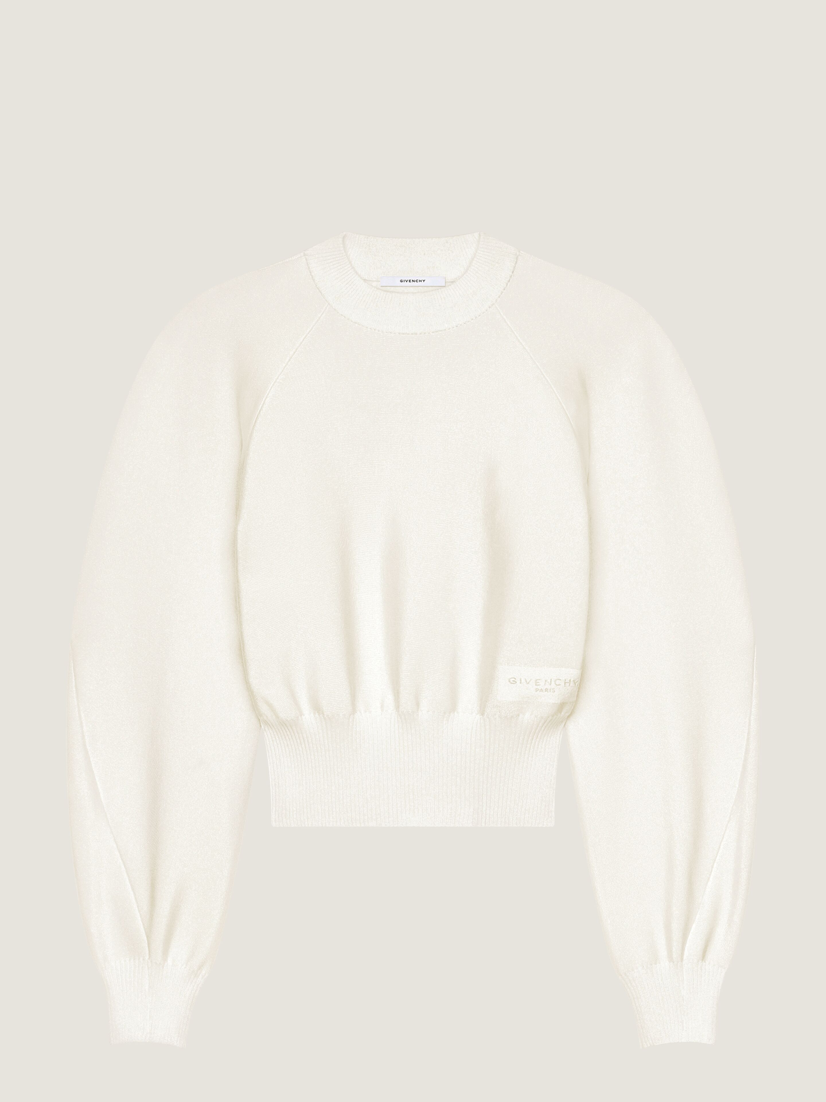 COCOON SWEATER IN WOOL VISCOSE - 1