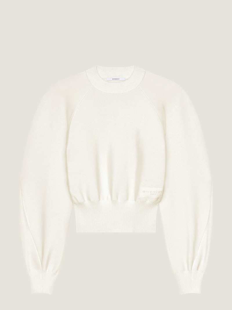 COCOON SWEATER IN WOOL VISCOSE 1