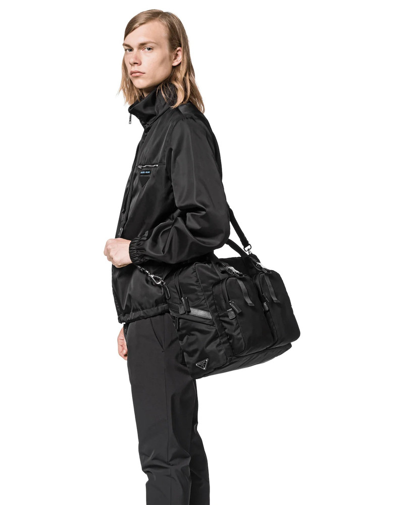 Prada Nylon and Saffiano leather Briefcase outlook